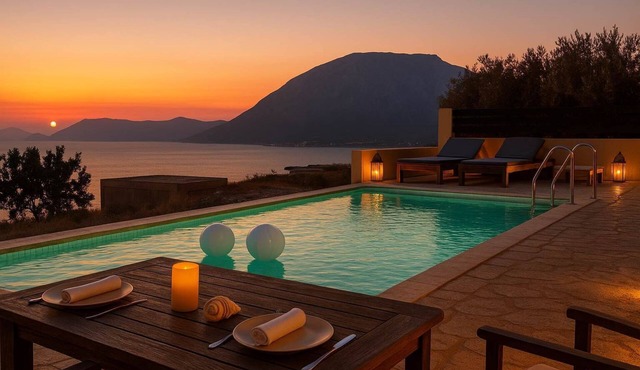 Samos Gem with Private Pool - Mandilada Village