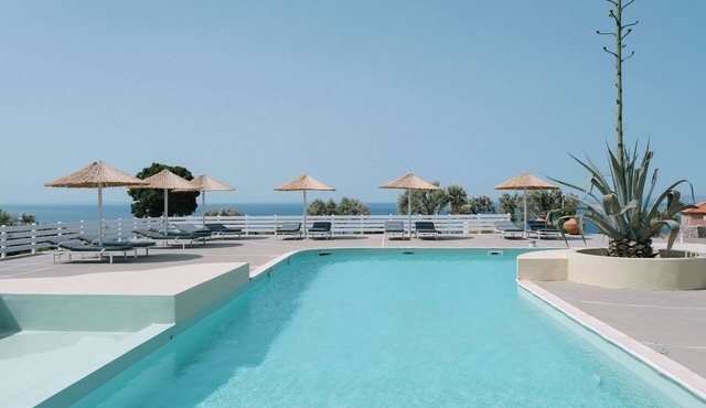Samos Seaside Nest – Mandilada, Shared Pool