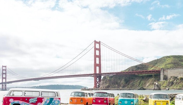 San Francisco Highlights Small-Group Tour by Vintage VW Bus