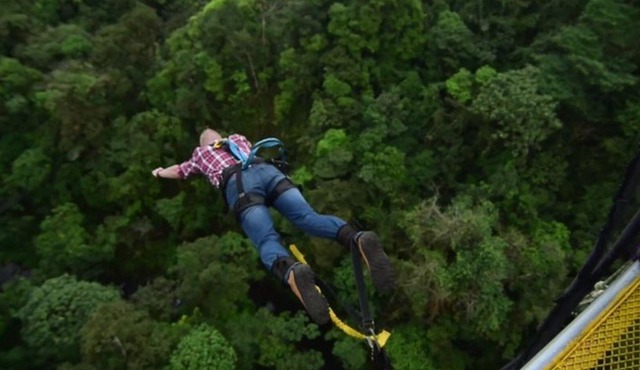 San Jose Rainforest Bungee Jump and Canopy Zipline Adventure
