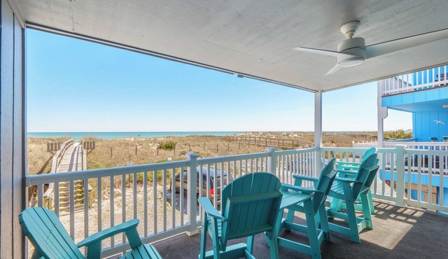 Sand Castle | Beach Front + Community Pool!