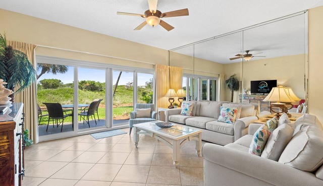 Sand Castle | Steps to Beach, Pool, Beach Chairs! Hot Tub! Sauna! Ground Floor Heaven!