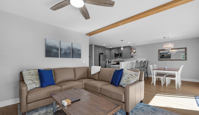 Sandcastle B-4 Condo - Includes Garage/Pool/EV Charger -1.5 blocks to the beach