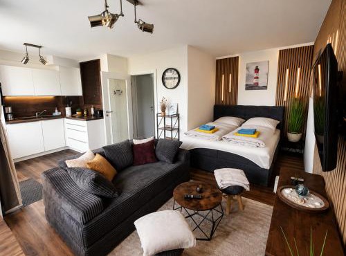 Sandperle Bremerhaven Modernes Küstenapartment