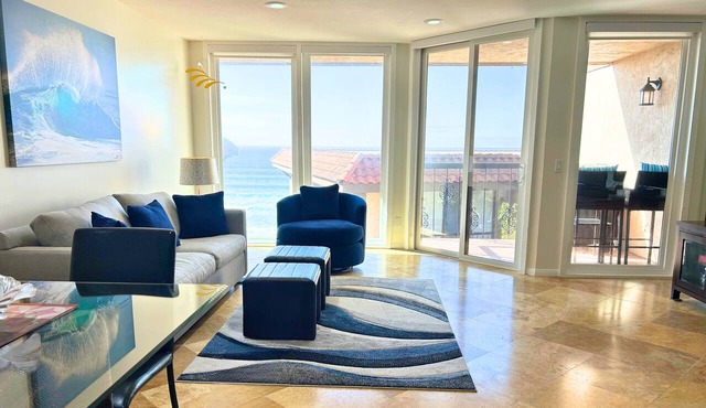 Sandy Wheels - Ocean View Condo, near pool & beach