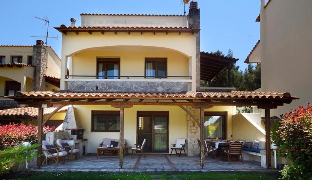 Sani Beach Villa