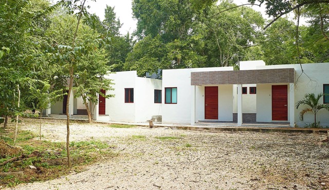 Santa Clara Ecological Reserve. Exclusive hotel in the jungle. Valladolid Yucatan.
