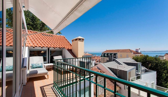 Santos River View Terrace - Boutique Duplex