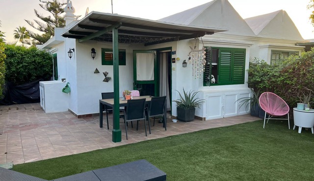 Sara's bungalow, with private garden