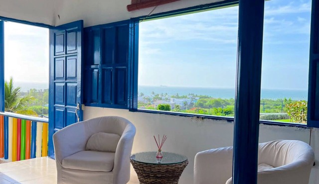 Saty connected while travelling, Glamping with WIFI next to the Caribbean Ocean