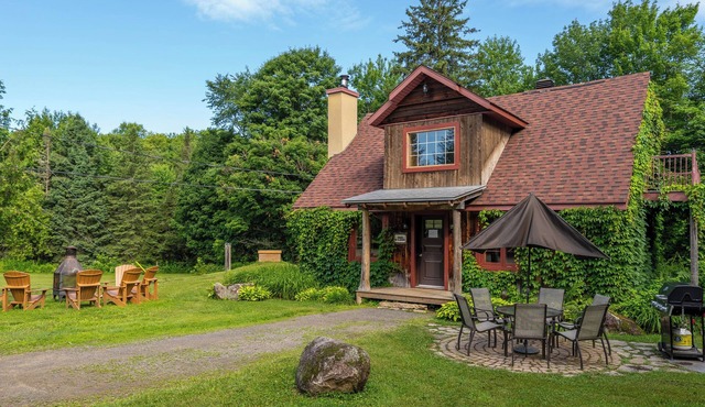 Scenic Riverside Chalet Retreat w/Fireplace, Forest Views & Outdoor Activities