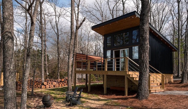 Scenic Studio Chalet with Panoramic Brow Views & Outdoor Shower near Cloudland Canyon, Menlo, Georgia