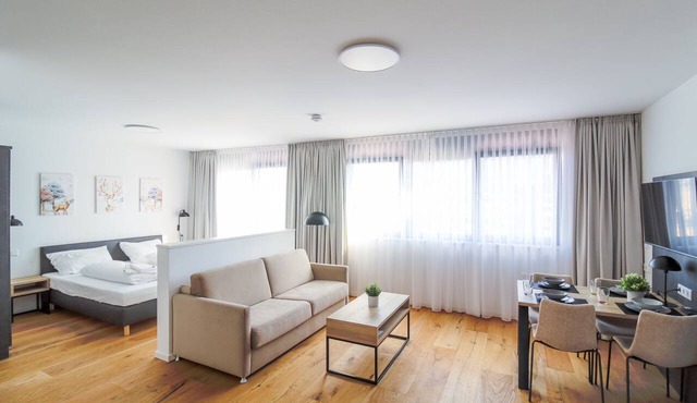 Schöne gemütliche Studiowohnung mit Klimaanlage