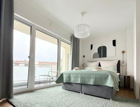Schickes Apartment mit Balkon nähe Hbf-Lift-Zentrum