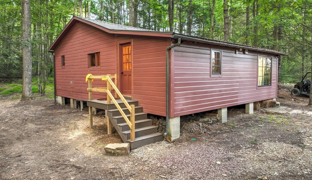 Schrader Run Cabin Cozy&Charming, outdoor firepit w/swings, April dates reduced