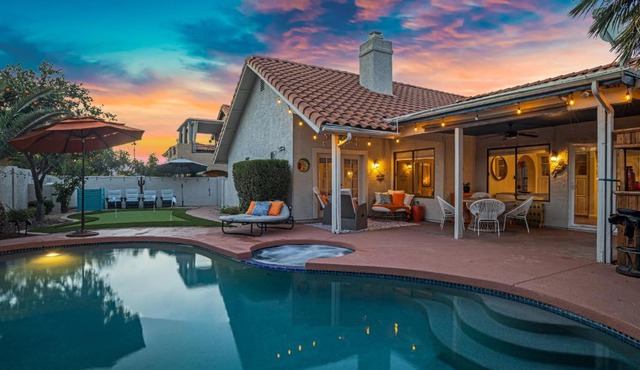 Scottsdale Family Retreat Heated Pool and Spa Near TPC
