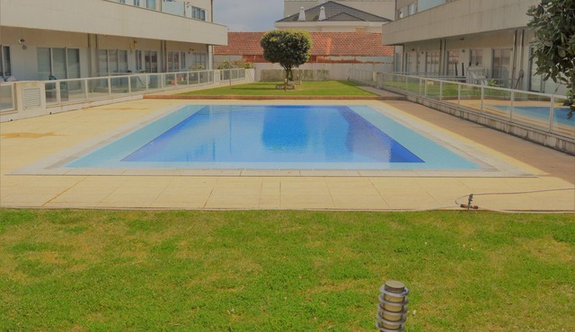 SEA FRONT APARTMENT, TWO BEDROOMS AND BATHROOMS, SWIMMING POOL AND SANDY BEACH