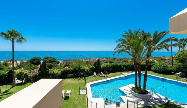 Sea Front Beach Studio Apartment