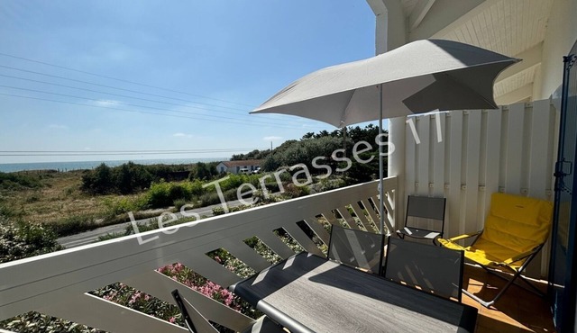 Sea view Beach Remote work – Lesterrasses17 Salines