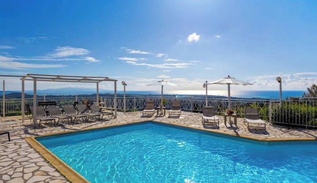 Sea View Studio Escape at Ionian Balcony – Tranquil Kefalonia Retreat