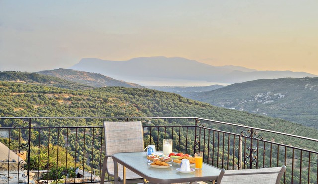 Sea view surrounded by Cretan Nature