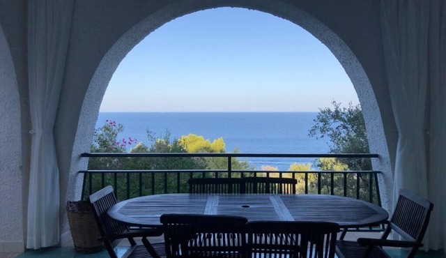 Sea view villa