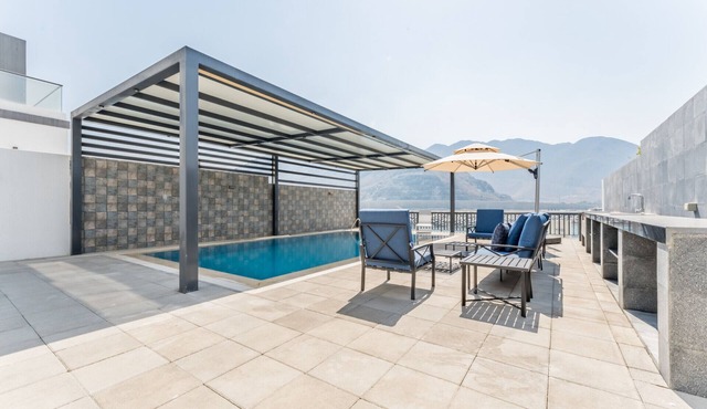 Sea Views 4BR + Assistant's Room Villa with Private Pool, Sharm - Al Dana Villa, Al Dana Island