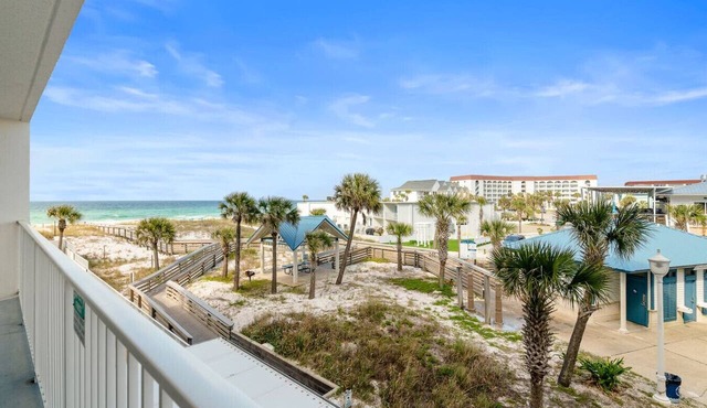 Seacrest Beachfront 2BR | Angled Gulf View + Pools