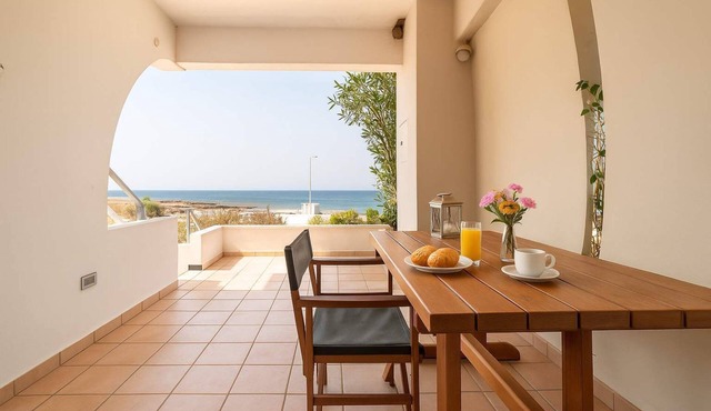 Seafront Agrilis Escape - Serenity and Views
