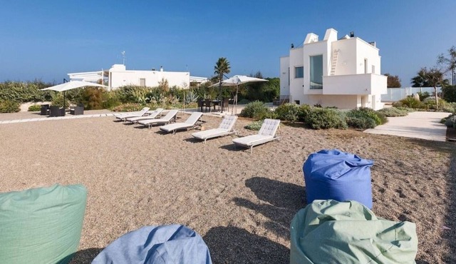 Seafront Mola di Bari Villa | Villa Emiele | 3 Bedrooms | Stunning Sea Views | Modern Furnishings