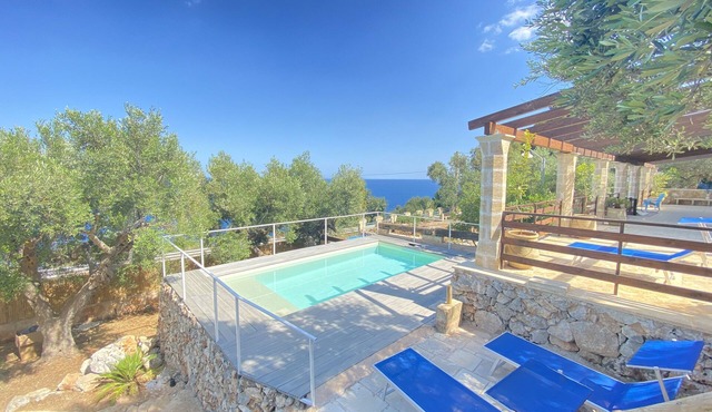 Seafront Villa with private pool