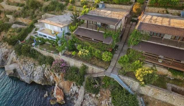 Seaside Duplex Stone Villa