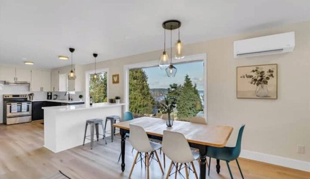 Seattle Lake View 6 BR House w/AC & Heat