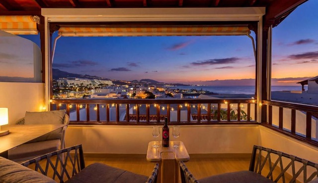 Seaview Oasis Luxury Duplex La Caleta
