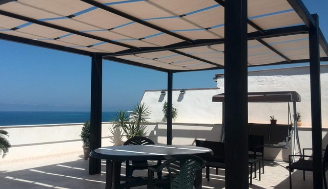 Seccagrande: Terrace with sea view