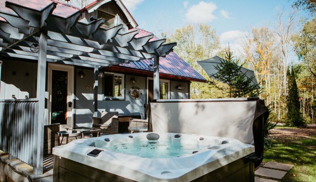 Secluded 3BR Cabin w/Hot Tub and Firepit