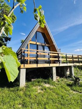 Secluded A-Frame Cabin with Private Hot Tub & Views - IezerVenture