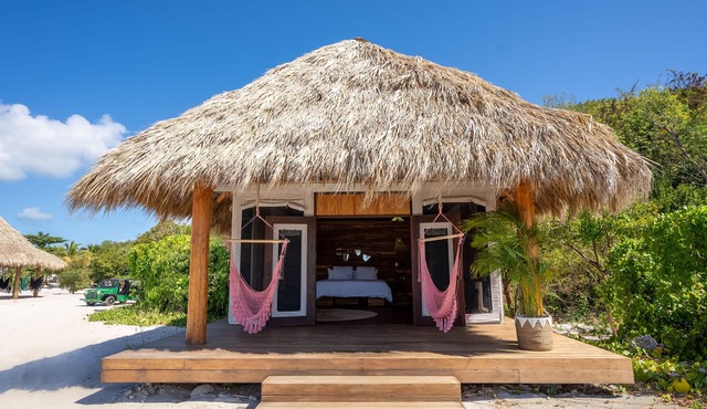 Secluded Beachfront Teepee Villa w/Ocean Views