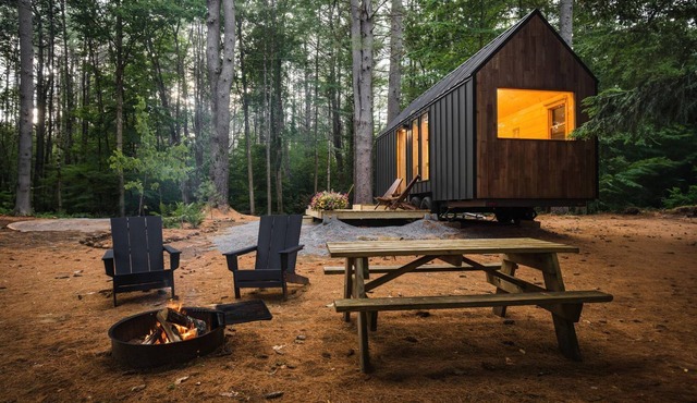 Secluded, Dog Friendly Tiny House on the Hudson River, near Saratoga Springs