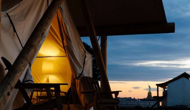 Secluded Glamping | Open Dining | Harbor Sunsets