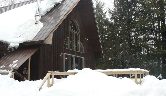Secluded Gore Mountain Pine-Panelled Getaway