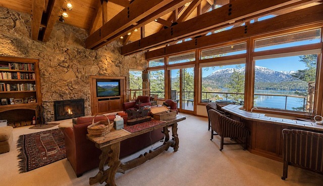 Secluded Lodge with Lake Views