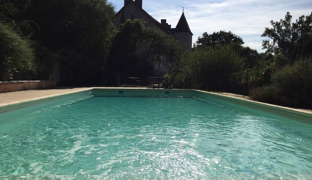 Secluded Manor house with pool surrounded by spectacular countryside views
