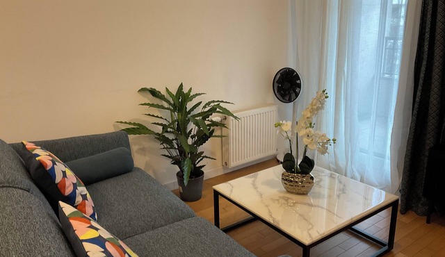 Seemingly comfortable and modern