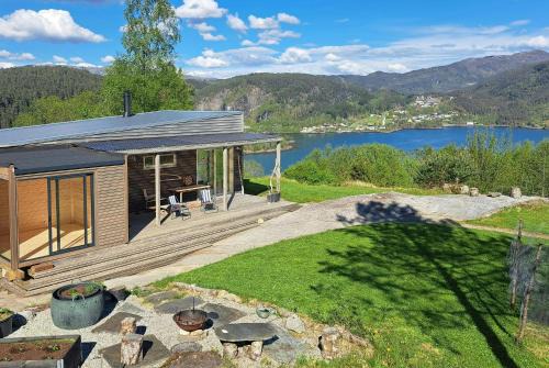 Self-Built Cabin With Views Over Leirvik