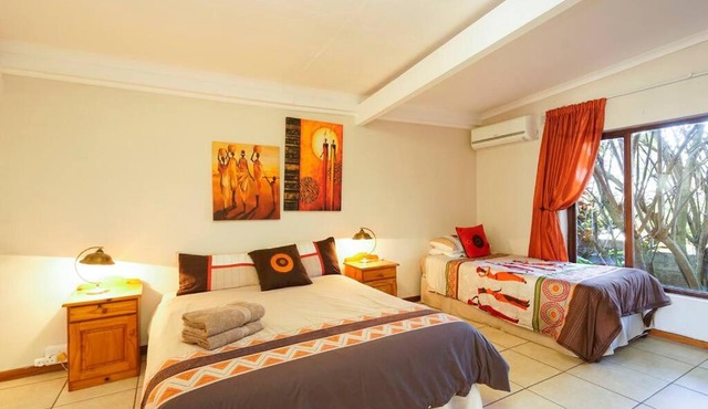 Self catering accomodation close to the beach