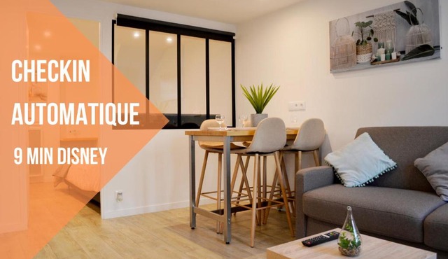 Self Checkin Automatique - 9 min Disney - LE ZEN - COSYRENTING