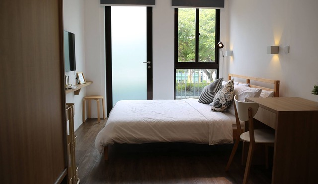 Self-contained fully furnished studio
