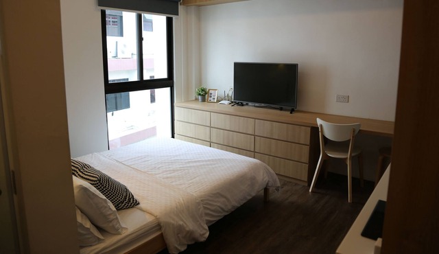 Self-contained fully furnished studio