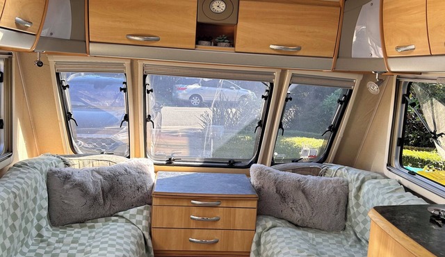 Self-contained luxury caravan in Papanui, short distance from Christchurch city